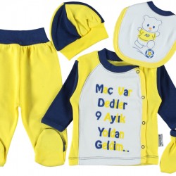 FENERBAHÇE TARAFTAR NAKIŞLI 5'Lİ ZIBIN SETİ 