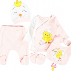 CİVCİV NAKIŞLI 5'Lİ ZIBIN SETİ 