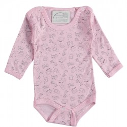 PENYE ZÜRAFA FİL BASKILI UZUN KOLLU ÇITÇITLI BADİ 12/24 AY 